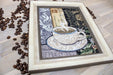 Counted Cross Stitch Kit Lion Coffee C Leti994 - Wizardi