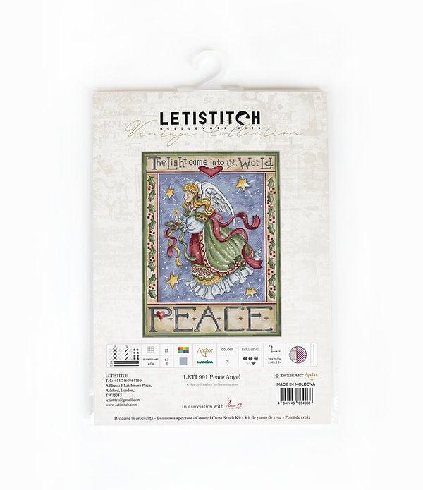 Counted Cross Stitch Kit Peace Angel Leti991 - Wizardi