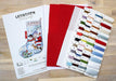 Counted Cross Stitch Kit Snowman and Santa Stocking L8016 - Wizardi