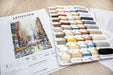 Counted Cross Stitch Kit Sunset on 5th Avenue L8025 - Wizardi