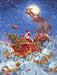 Counted Cross Stitch Kit The reindeers on their way! Leti958 - Wizardi