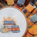 Cozy fall Cross stitch pattern Pumpkin Cross Stitch pdf Autumn cross stitch pattern Modern Counted cross stitch Thanksgiving cross stitch - Wizardi