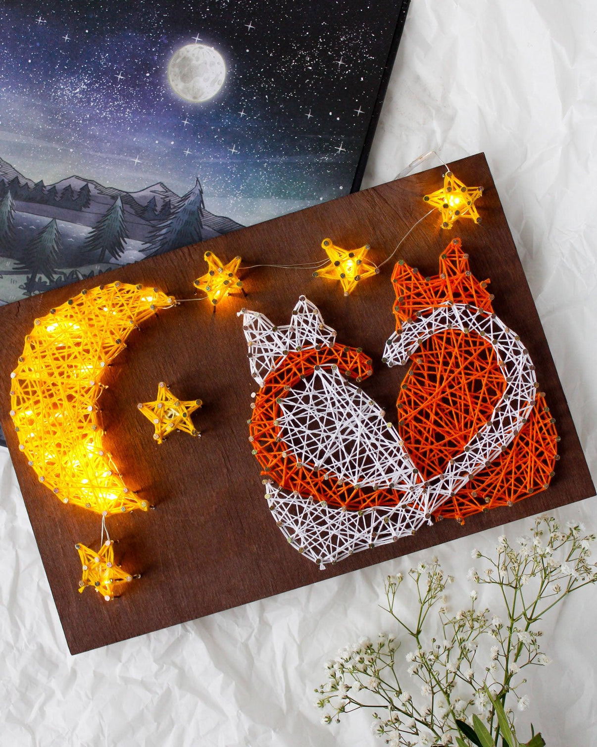 Creative Kit/String Art Cats ABC-017 - Wizardi