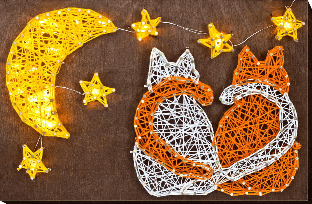 Creative Kit/String Art Cats ABC-017 - Wizardi