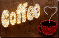 Creative Kit/String Art Coffee ABC-012 - Wizardi