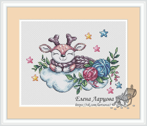 Crochet Deer - PDF Cross Stitch Pattern - Wizardi