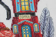 Cross-stitch kit Coffee house AH-149 - Wizardi