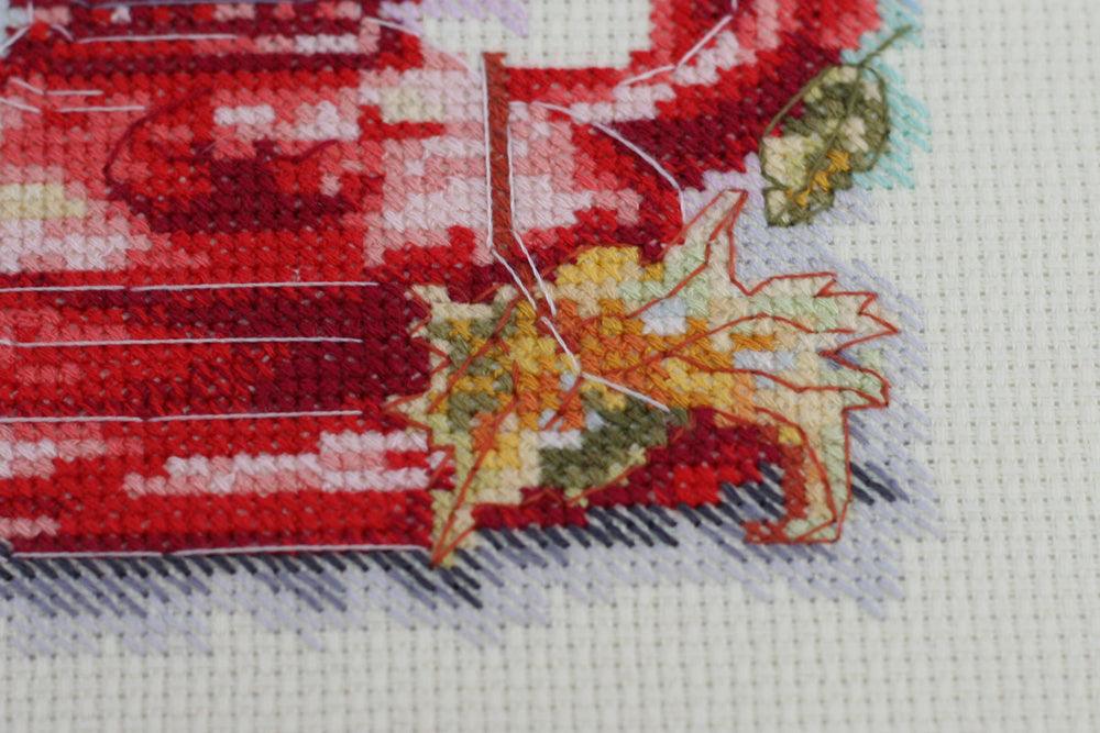 Cross-stitch kit Heat of October AH-088 - Wizardi