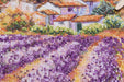 Cross-stitch kit Lavender fields AH-116 - Wizardi