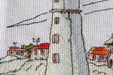 Cross-stitch kit Lighthouse light AH-109 - Wizardi