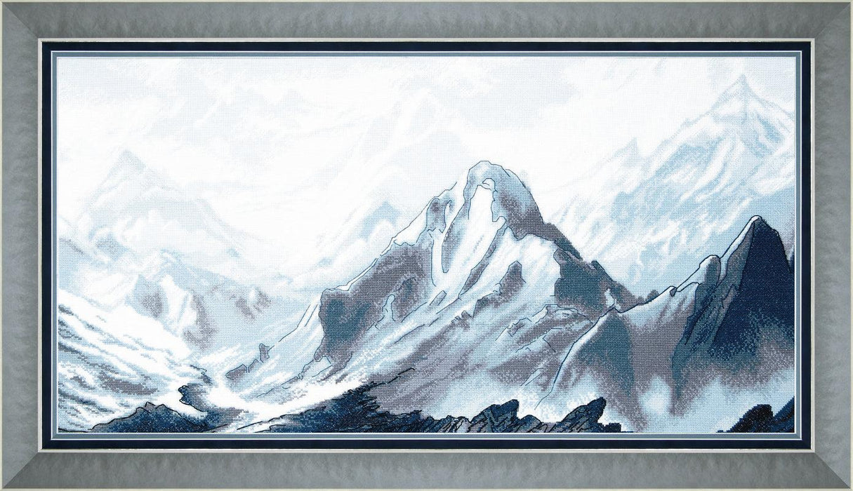 Cross-stitch kit M-217C "Mountains" - Wizardi