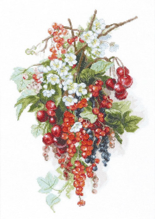 Cross-stitch kit M-266C "Sweet berry" - Wizardi