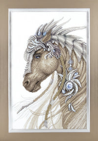 Cross-stitch kit M-291C "Fantastic horse" - Wizardi