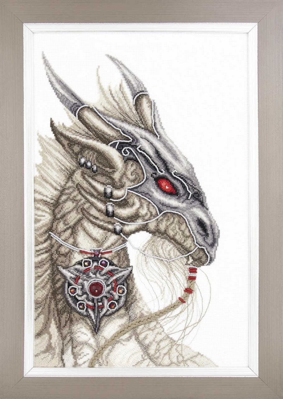 Cross-stitch kit M-319C "Guardian of treasure" - Wizardi