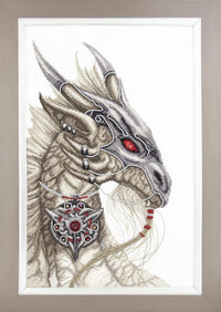 Cross-stitch kit M-319C "Guardian of treasure" - Wizardi