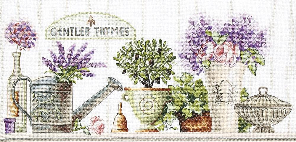 Cross-stitch kit M-323C "Quite times" - Wizardi