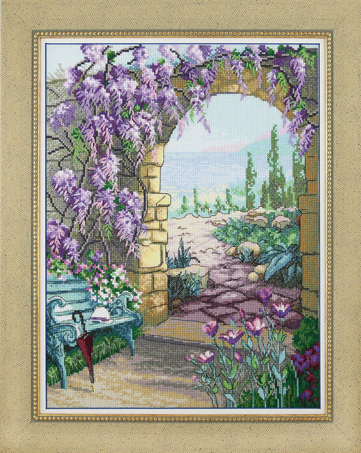 Cross-stitch kit M-346C " Meeting Place" - Wizardi