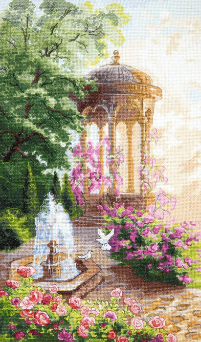 Cross-stitch kit M-386C "Magical morning" - Wizardi