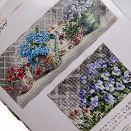 Cross-stitch kit M-390C "The aroma of the summer" - Wizardi