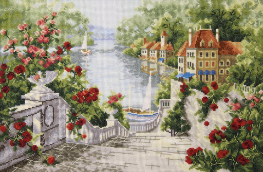 Cross-stitch kit M-406C Counted cross stitch kit series "Holidays by the sea" - Wizardi