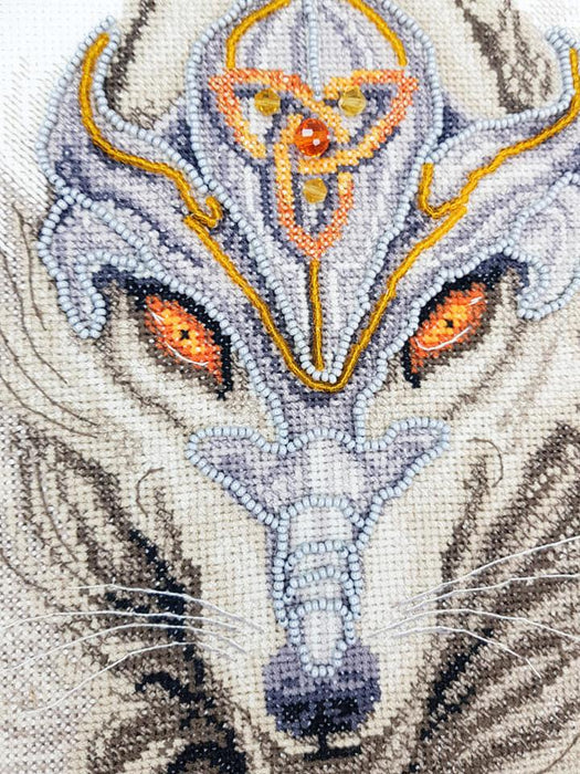 Cross-stitch kit M-423C "Keeper of the Secret" - Wizardi