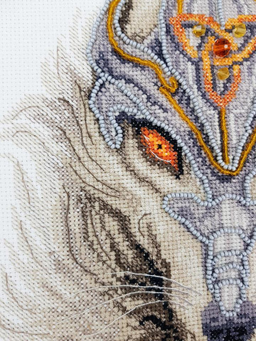 Cross-stitch kit M-423C "Keeper of the Secret" - Wizardi