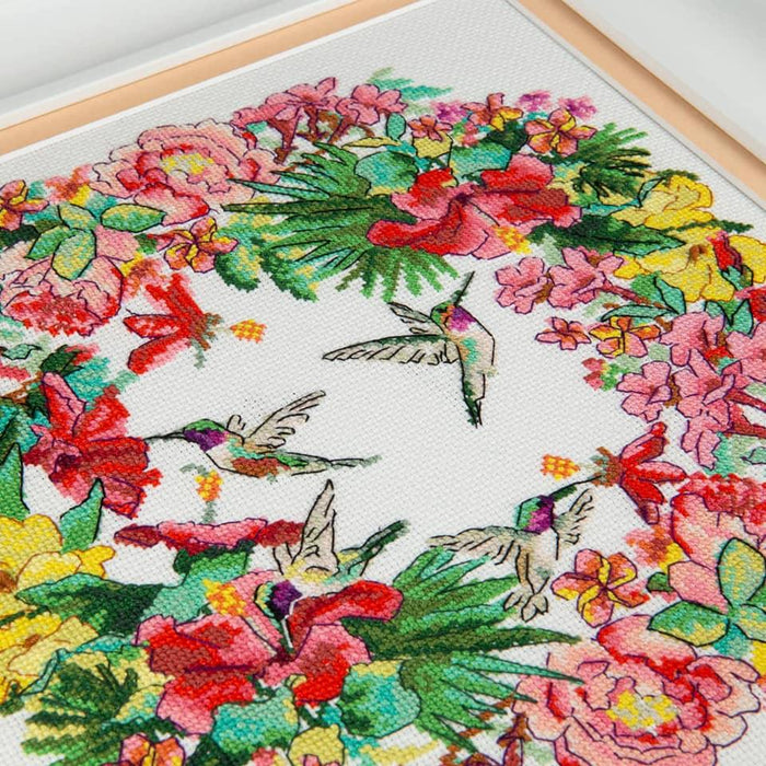 Cross-stitch kit M-440C "Tropical scent" - Wizardi