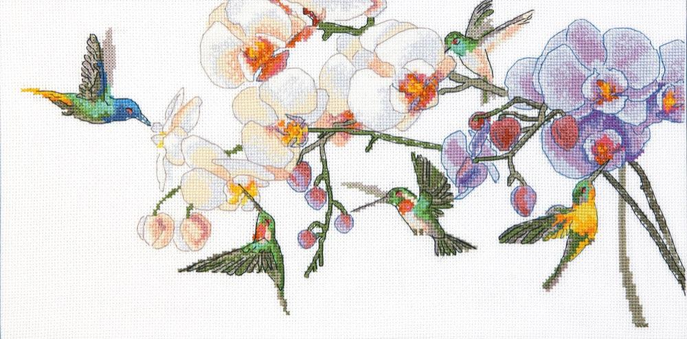 Cross-stitch kit M-449C "Tropical scent" - Wizardi