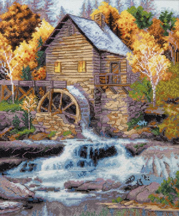 Cross-stitch kit M-457C "Living water" - Wizardi