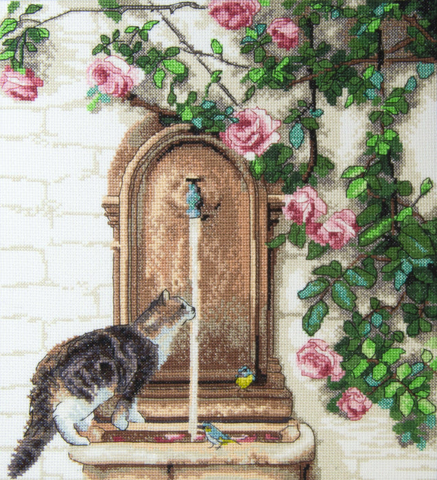 Cross-stitch kit M-460C Counted cross stitch kit "Thirst" - Wizardi