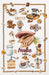 Cross-stitch kit M-495C "Delicious stories" - Wizardi