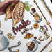 Cross-stitch kit M-495C "Delicious stories" - Wizardi