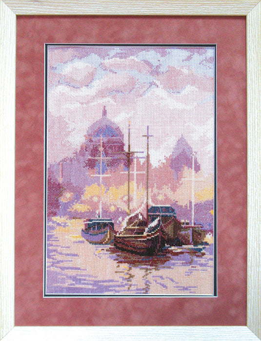 Cross-stitch kit No585C "Venice" - Wizardi