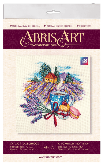 Cross-stitch kit Provence morning AH-173 - Wizardi