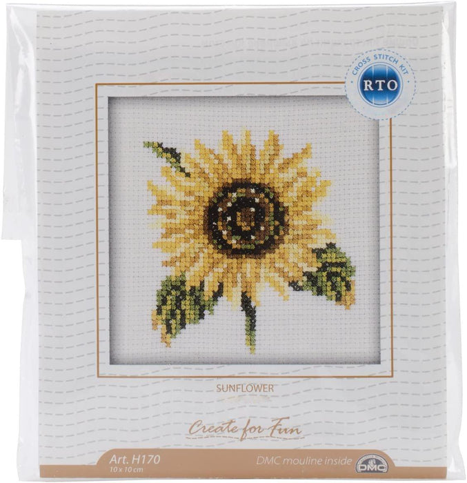 Cross-Stitch Kit "Sunflower" H170 - Wizardi