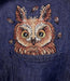 Cross Stitch on Clothes Curious Owl B-245 / SV-245 - Wizardi