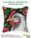 Cushion cross stitch kit "Hen" 99017 - Wizardi