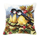 Cushion cross stitch kit "Two titmice" 9022 - Wizardi