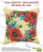 Cushion cross stitch kit "Wild flowers" 9582 - Wizardi