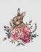 Cute Bunny - PDF Cross Stitch Pattern - Wizardi