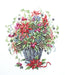 December Bouquet B7002L Counted Cross-Stitch Kit - Wizardi