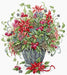 December Bouquet B7002L Counted Cross-Stitch Kit - Wizardi