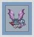 Dragon Music Lover - PDF Cross Stitch Pattern - Wizardi