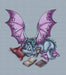 Dragon Music Lover - PDF Cross Stitch Pattern - Wizardi