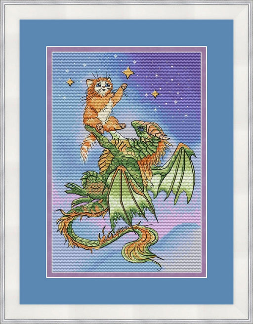 Dragon's Treasure - PDF Cross Stitch Pattern - Wizardi