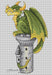 Dragon. The Guardian - PDF Cross Stitch Pattern - Wizardi