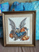 Dragon with Croissants - PDF Cross Stitch Pattern - Wizardi