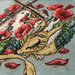 Dragon with Windmill - PDF Cross Stitch Pattern - Wizardi