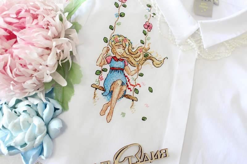 Dreamer Cross Stitch on Clothes kit B-537 / SV-537 - Wizardi