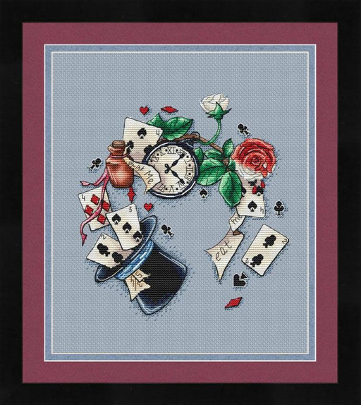 Dreams .Alice in Wonderland - PDF Cross Stitch Pattern - Wizardi